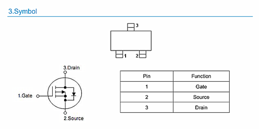 MOS管，KIA3401，-30V-4.0A