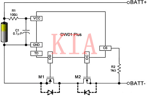超詳細|鋰電池過充電、過放、短路保護電路-KIA MOS管