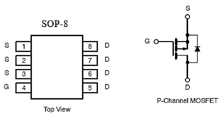 PMOS管-5.3A-30V KIA9435A參數資料 原廠現貨直銷-KIA MOS管