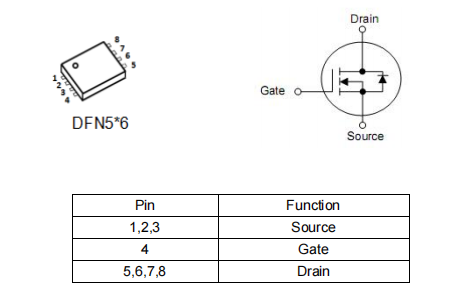 電動(dòng)工具、鋰電保護(hù)板推薦MOS管 KCX2704A：40V 150A-KIA MOS管