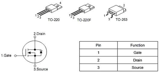 7n65場效應管參數,代換