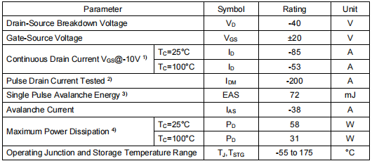3404場效應管,KPY3404A