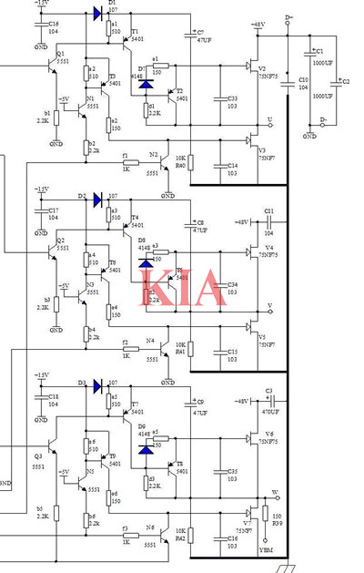 電動車控制器開關驅動