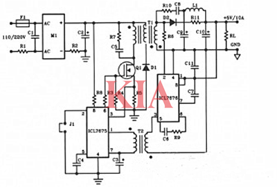 5v開關電源電路