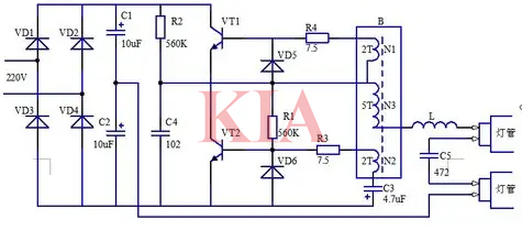 電子鎮(zhèn)流器原理,作用